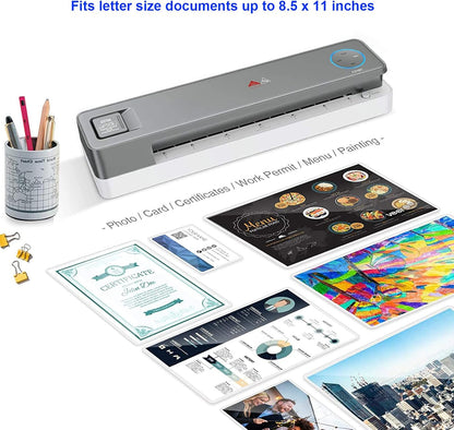 MPRT Laminating Sheets, 3 Mil Clear Thermal Laminating Pouches 8.9 x 11.4 Inches Laminate Sheet Paper for Laminator, 1500-Pack