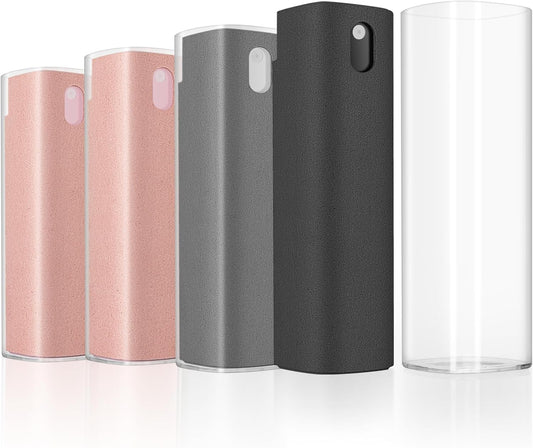 Screen Cleaner Kit 4 Pcs, 3-in-1 Touchscreen Mist Cleaner Spray and Microfiber Cloth, Electronic Screen Mist Cleaning Kit for All Phones, Laptop and Tablet Screens, TV Monitor, Car Screen