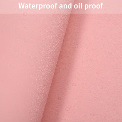 Leather Table Cover,1.8mm Thick,24x48 Inch Desk Cover,Large Desk Mat,Table Protector,Table Cover Protector,Dining Table Cover Protector,XL Desk Mat(Pink+Silvery,24x48)