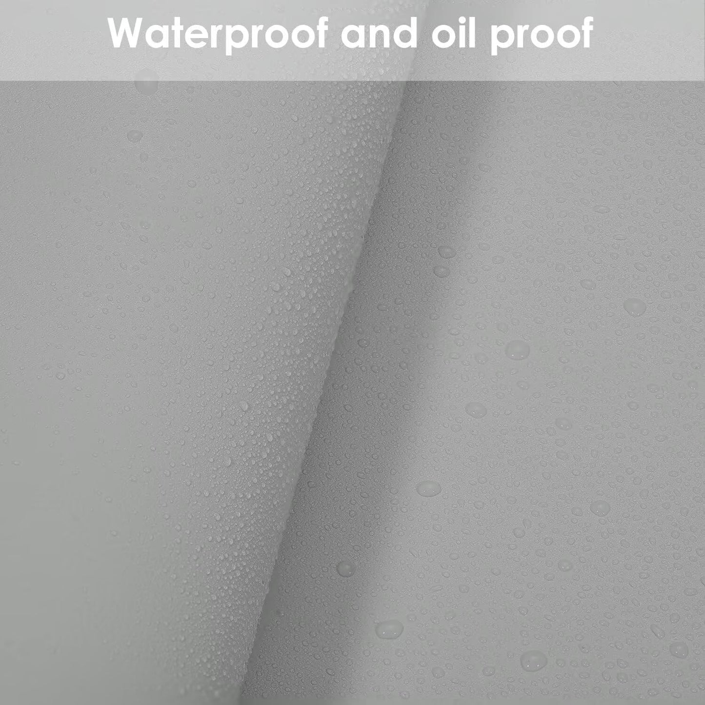 Leather Table Cover,1.8mm Thick,40x40 Inch Table Protector,Table Protector for Dining Room Table,Dining Table Cover,Table Cover Protector.(Gray+Gray,40x40)