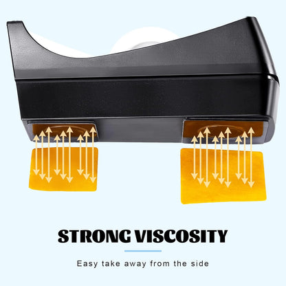 10 Pack Desktop Tape Dispenser Tape Roll Non Skid Base Tape Dispensers for Office Home School (Tape Not Included)