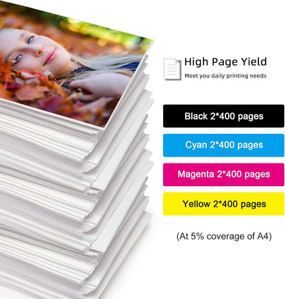 LC3013XL Compatible Ink Cartridges Replacement for Brother LC3013 LC3011 XL LC3013XL for Brother MFC-J497DW MFC-J895DW MFC-J491DW MFC-J690DW Ink (2 Black, 2 Cyan, 2 Magenta, 2 Yellow)