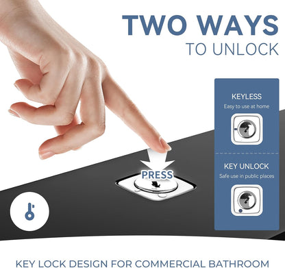 Commercial Paper Towel Dispenser Wall Mount Adhesive Multifold Trifold cFold Folded Paper Hand Towel Dispenser for Bathroom 10.7" L x 3.7" W x 8" H