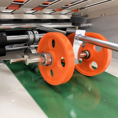 Document Folder Automatic Paper Folding Machine with Four Folding Tray Digital Display Adjustable Speed for Folding Files Business Letters Product Manuals Instructions