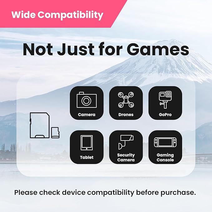 MMOMENT 512GB Gaming Memory Card, Micro SDXC Card, A2, UHS-I, U3, V30, Class10, Up to 160MB/s Read and120MB/s Write Speed (MM23 PRO)