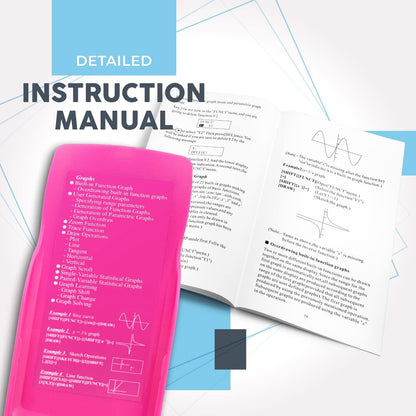 CATIGA Scientific Calculator with Graphic Functions - Multiple Modes with Intuitive Interface - Perfect for Students of Beginner and Advanced Courses, High School or College