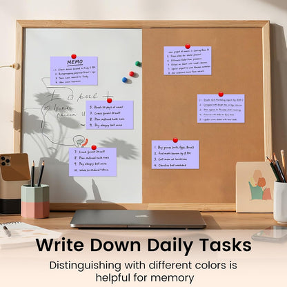 Index Cards 3x5 Inch, 300sheets, Flash Cards, Blank Purple Note Cards Paper For Studying, Schools Supplies, College, Office And Home Organization, Note Taking Supplies