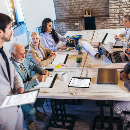 Maitys 25 Pack Clear Report Covers with Clip 11.4 x 9 Inch Presentation Folders Transparent Front Cover Portfolio Folder Resume Folder Interview Report Folders for Letter Size(Black)