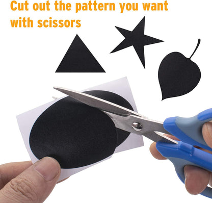 ONUPGO Chalkboard Labels-180pcs Waterproof Reusable Blackboard Stickers with 1 Liquid Chalk Marker for Mason Jars, Parties Decoration, Craft Rooms, Weddings, Storage, Organize Your Home & Kitchen