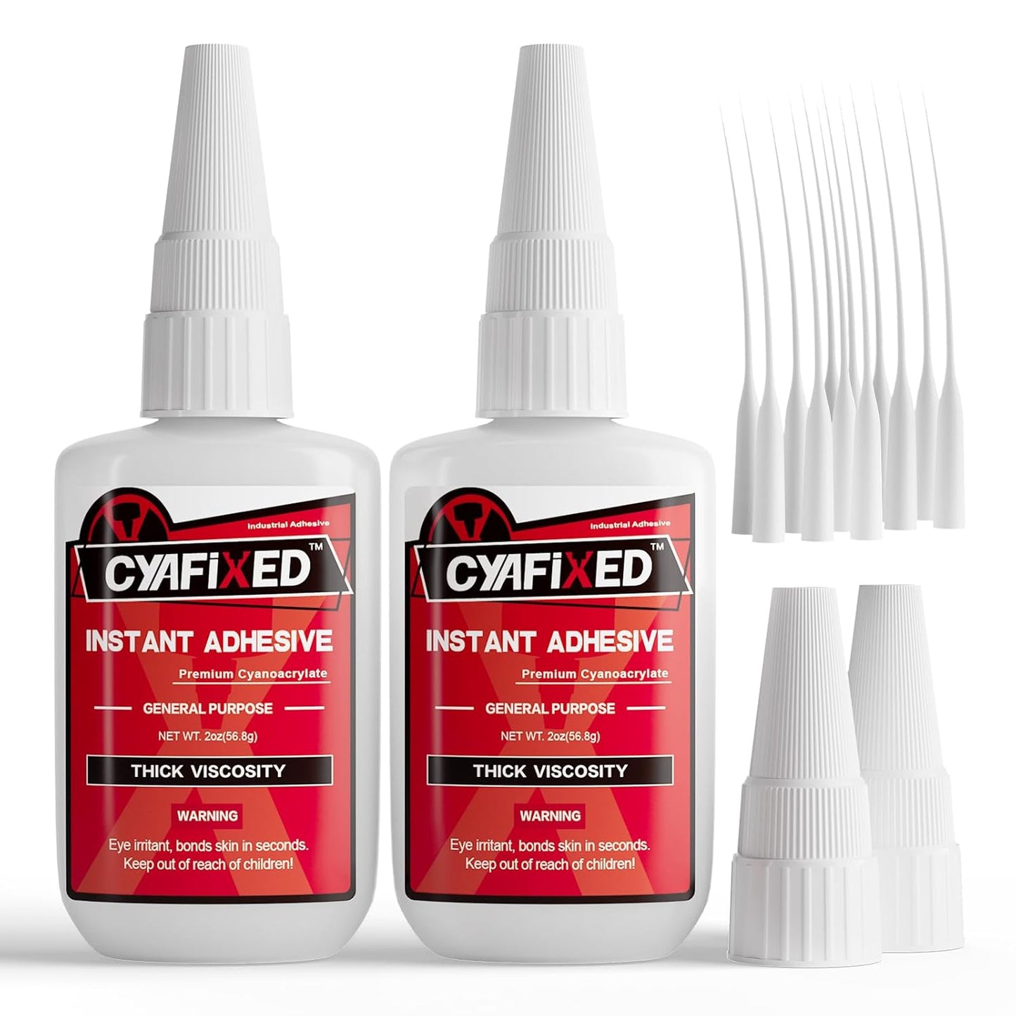 Super Glue Thick 113.6 Gram. Clear Heavy Duty All Purpose Ca Superglue Repair Wood Furniture Plastic Crafts Shoe Sole, Instant Cyanoacrylate Adhesive for Ceramic Leather Metal Glass Pottery Rubber