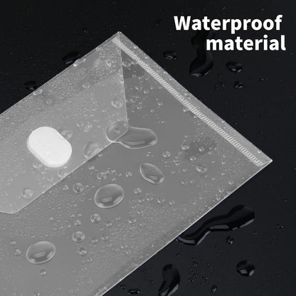 24 Pack Clear Die & Stamp Storage Bag Transparent Plastic Folders for Cutting Dies Stencil Embossing Crafts for DIY Scrapbooking Paper Card Craft Organizer Holder