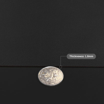 Dining Table Pads - 36x84 Inch Waterproof Easy to Clean Can Conceal Flaws Protector The Table Top from Scratches Used for Dining (Black+Black 36x84)