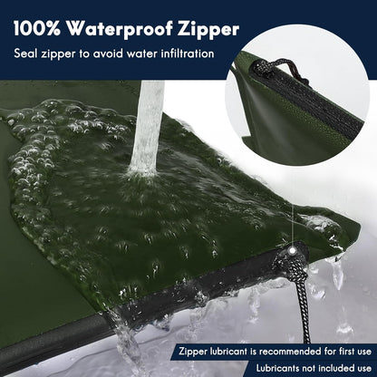 Haimont Waterproof Pouch, Small Waterproof Dry Bag with Upgrade Zipper for Travel Boating Kayaking Hiking Document Organizer