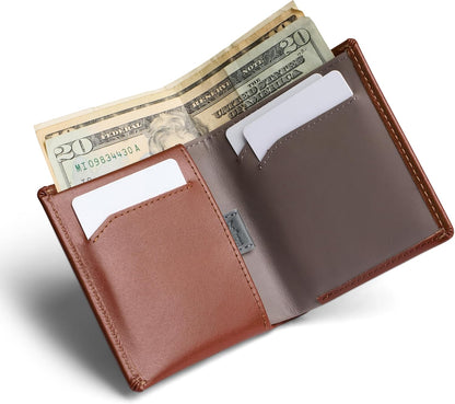 Bellroy Note Wallet (Slim Leather Bifold Design, RFID Blocking, Holds 4-11 Cards, Coin Pouch, Flat Note Section)