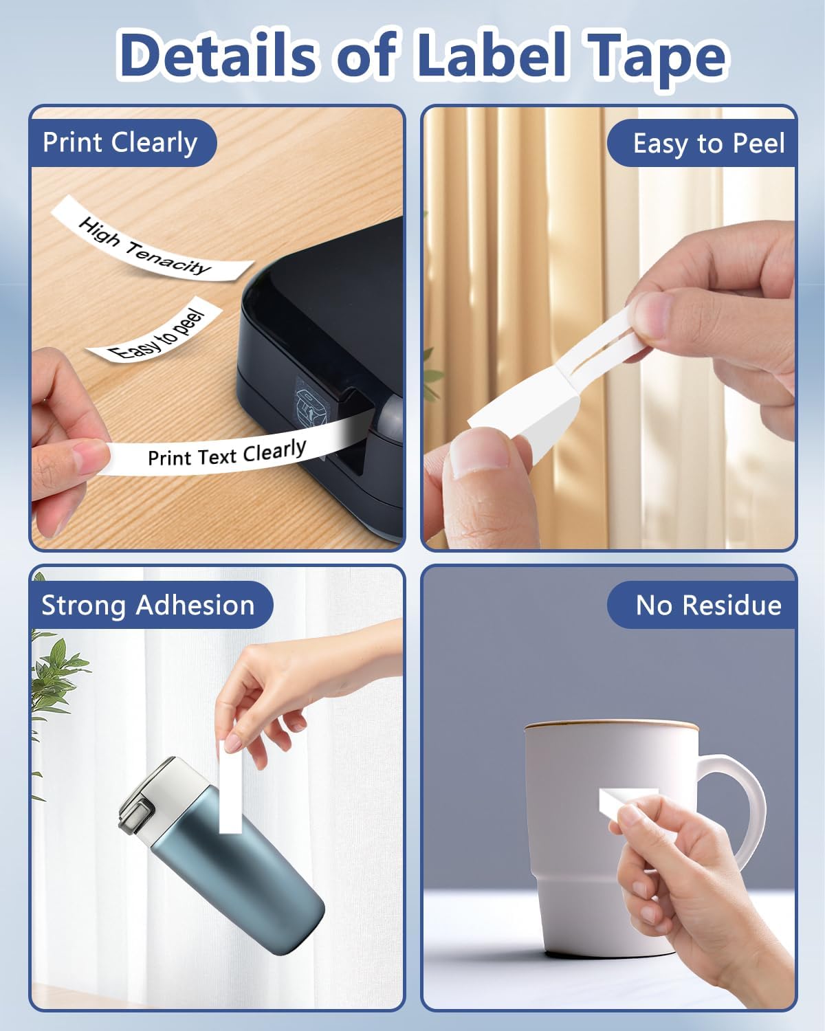 Cruxer 10 Pack Compatible for P-Touch TZe-241 TZe241 18mm 3/4" 0.7" Label Tape Black on White Tape Replacement for Ptouch PTD400AD D450 D600 PTP700 P750W PTH500LI PT1810 1880C 2730 2030 Label Maker