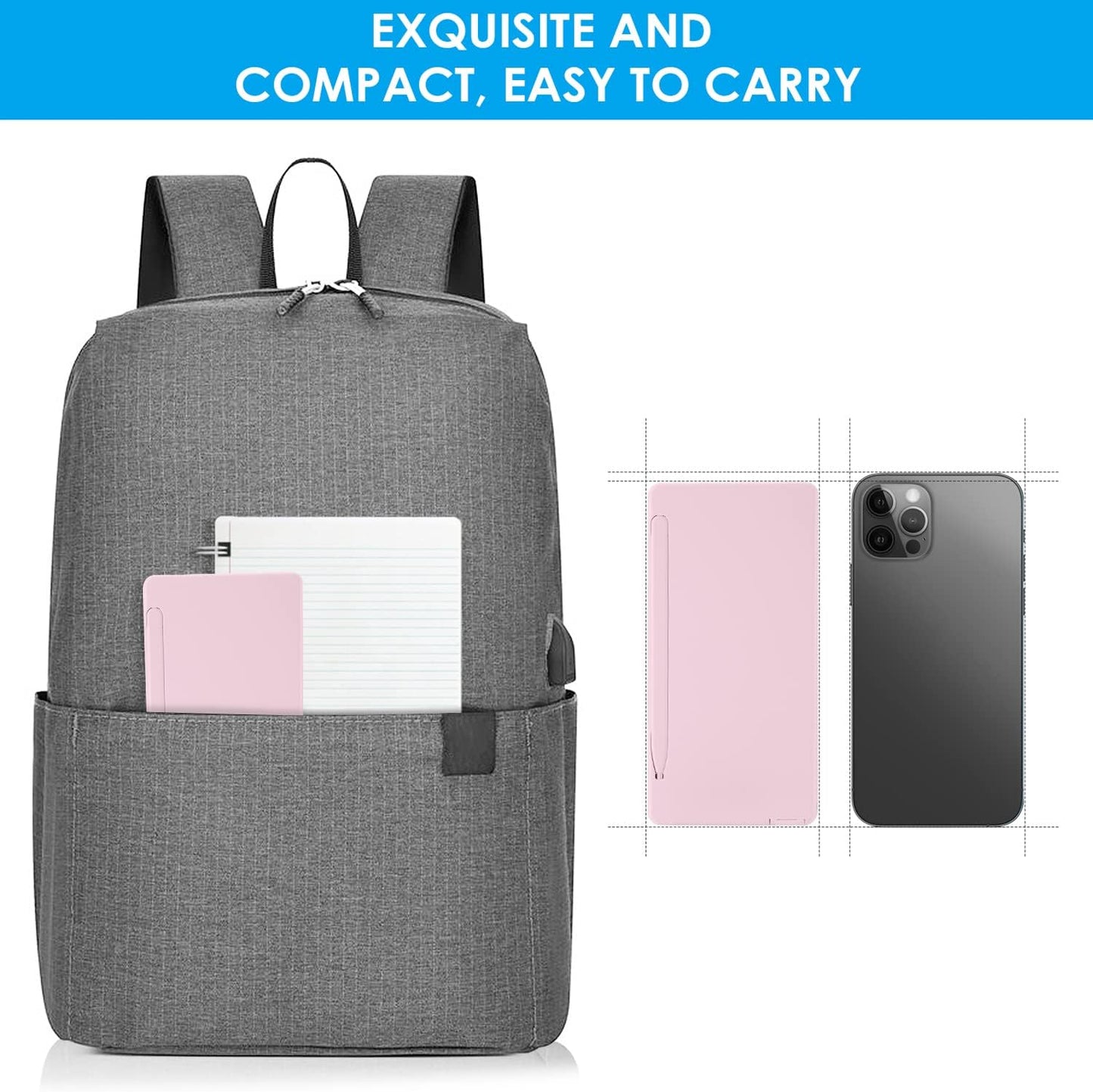 Scientific Calculators for Students, 10-Digit Large Screen, Math Calculator with Notepad, Classroom Must Haves for Middle High School Supplies & College （Pink