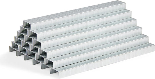 Amazon Basics Standard Stapler Staples, 1/4" Length, 50000 Count, 10-Pack of 5000, Silver