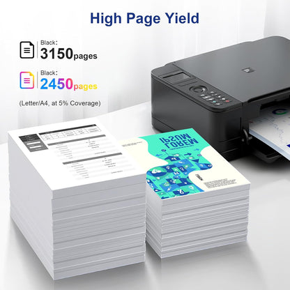 INKCLOUD 206X Toner Cartridges 4 Pack with Chip and Upgrade Device Compatible Replacement for 206X A W2110A W2110X Work with Color Pro MFP M283fdw M283cdw M283 Pro M255 M255dw High Yield Toner