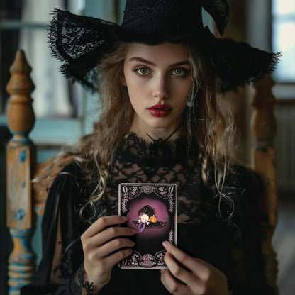 GLOBLELAND Halloween Witch Hat and Shoes Cutting Dies for Card Making Magic Broom Cut Die for DIY Scrapbooking Journal Embossing Paper Craft Decor