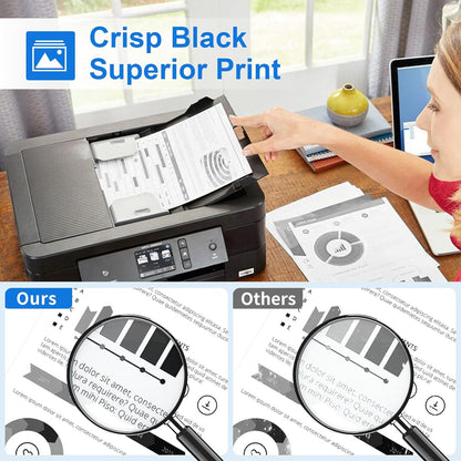 myCartridge Compatible Toner Cartridge Replacement for Brother TN760 TN730 TN-760 TN-730 Toner Use for MFC-L2710DW MFC-L2750DW HL-L2370DW Printer,4 Pack Toner TN-730/TN-760
