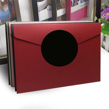 PARLAIM 2" Black Round Color-Code Circle Dot Labels on a Roll, 500 Stickers, 2 inch Diameter for Inventory Garage Sale Office School