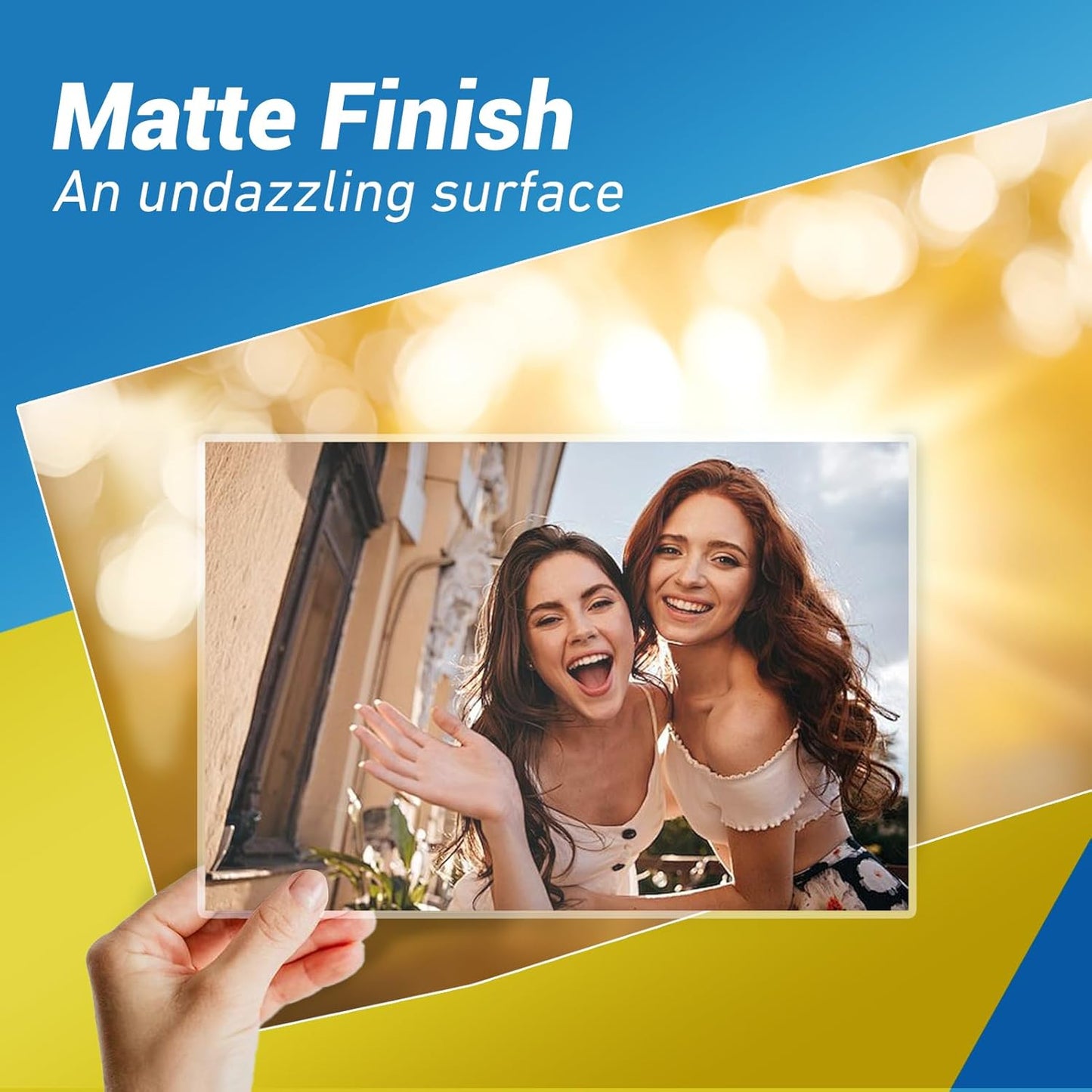 Uinkit Matte Thermal Laminating Pouches 9 x 11.5 Inches 3 Mil Thick Matte Finish 100 Sheets Large Package Fitted for Letter Size Laminating Sheets 8.5 x 11