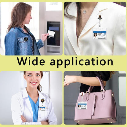 15 Pcs Funny Badge Reels Retractable Badge Holders,Id Badge Holder Retractable Clip,Cute Badge Reel Retractable Lanyards for Id Badges- Perfect for Men & Women Coworkers