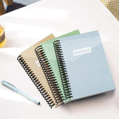 MAKEASY 100 Pack Plastic Spiral Binding Coils, 5/16"(8mm), 90 Sheet Capacity, 4:1 Pitch Black Binding Spirals for Home School and Office use