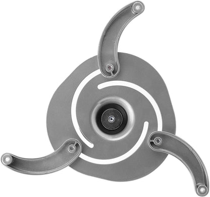 Cmple - Universal Adjustable Ceiling Projector Mount, 360 Degree Swivel Rotatable Projector Bracket - Max 22lbs (Silver)