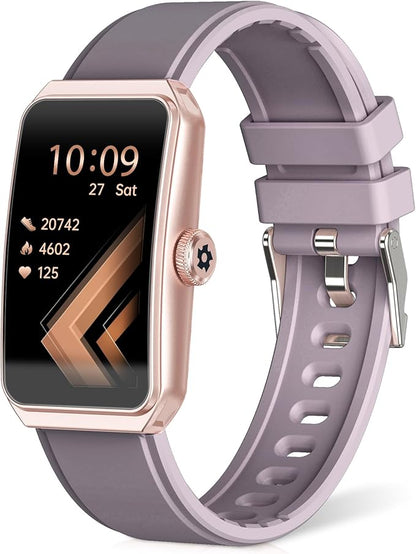 Fitness Tracker with Heart Rate/Blood Oxygen/Sleep Monitor, Smart Watches for Women Men, 100+ Sports Modes, Activity Step Trackers Smart Watch for Android iOS Phones