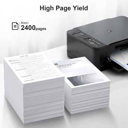 137 Black Toner Cartridge Replacement for Canon 137 CRG137 9435B001AA Work with ImageClass D570 LBP151dw MF216n MF236n MF232W MF227dw MF229dw MF244dw MF247dw Printer (4 Black)