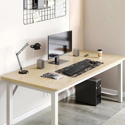 Black Background Flowers Desk Pad Mouse Pad,Large Floral Mouse Mat with Stitched Edges,Non-Slip Rubber Base Elegant Mousepad for Office PC Keyboard Laptop and Home Work Desk Mat(27.5X11.8 in)