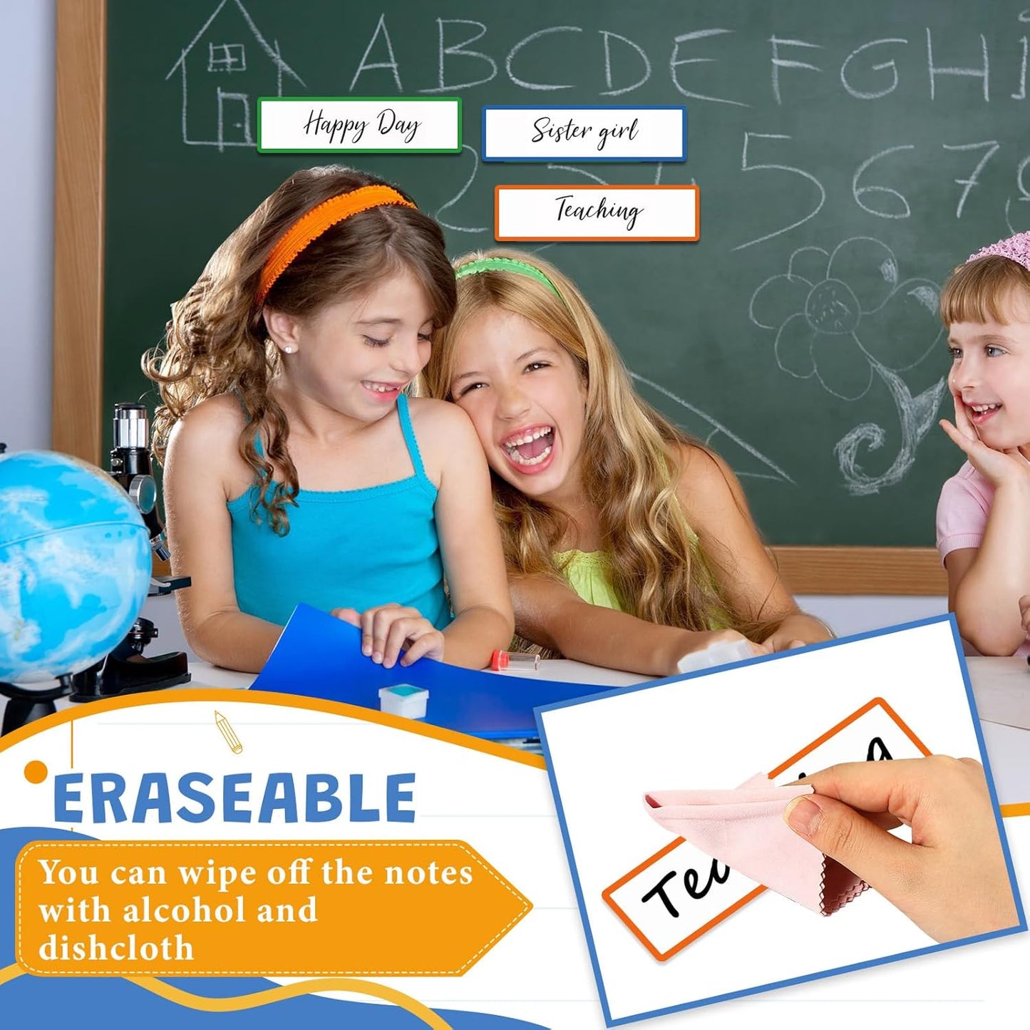 16 Pcs Classroom Schedule Magnets Reusable Today's Schedules Magnetic Course Labels with Dry Erase Blank Magnetic Labels for Bulletin Board Whiteboard Homeschooling (Course Schedules)