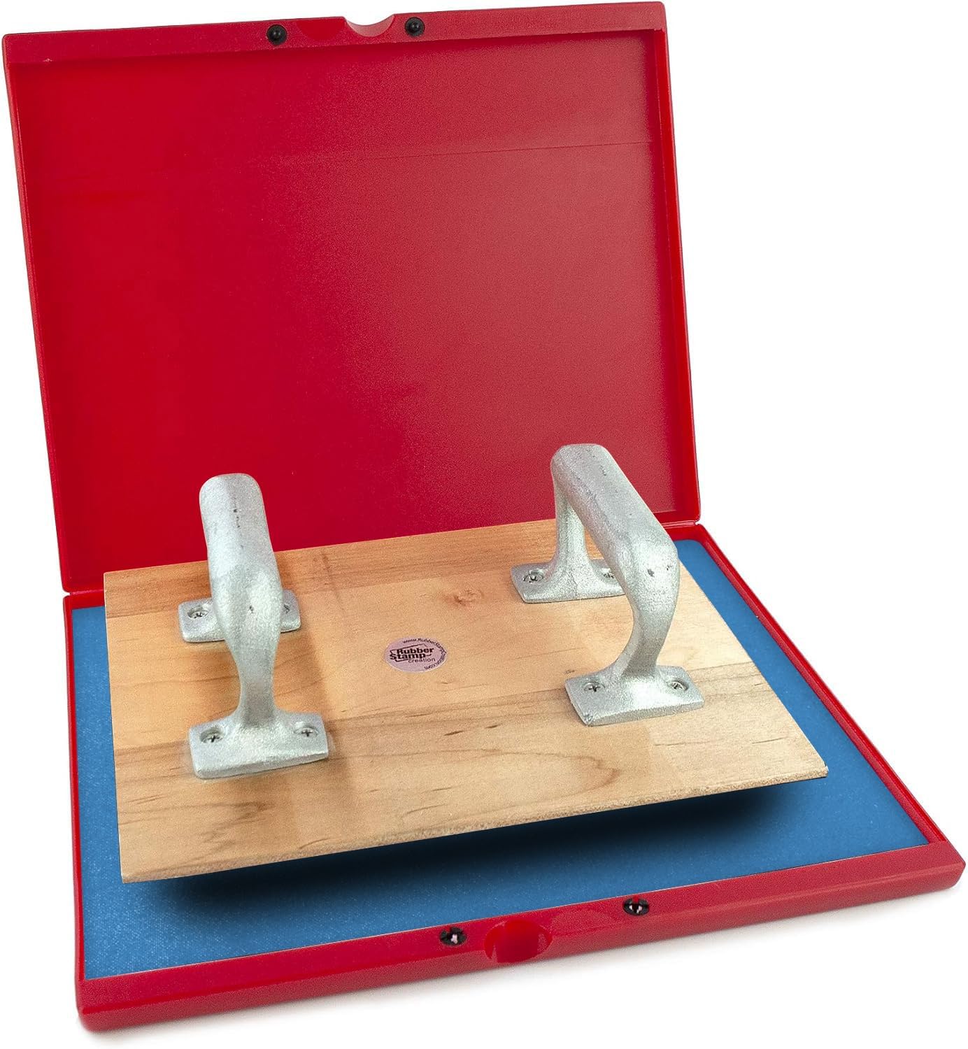 MaxMark Industrial Stamp Pad - Extra Large 9.25" x 12.25" Stamp Pad - Sky Blue Ink