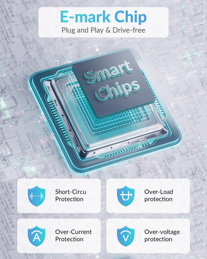 PHIXERO 7 Port USB Hub 3.2 with 15CM Long Cable, Multiport Adapter and Splitter for PC, Compatible with All USB 3.0/2.0/1.1 Devices