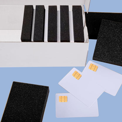 300 Pcs Foam Card Dividers Sponge Trading Card Dividers Shock Absorbing Card Sponge Separators High Elasticity Sponge Card Inserts for Sport Playing Game Cards Protection Supplies