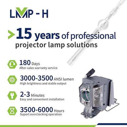 NP35LP/100014090 Replacement Projector Lamp with Housing Compatible with for NEC NP-V302H NP-V332W NP-V332X V302H V332W V332X