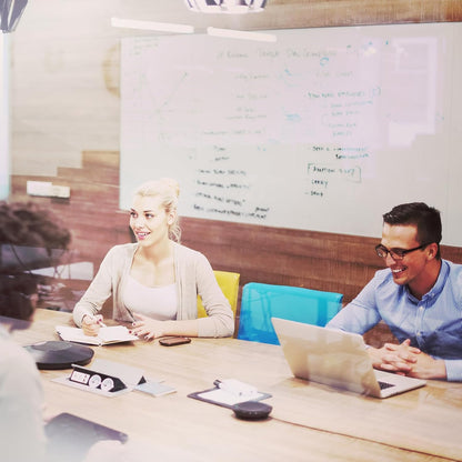 Magnetic Dry Erase Whiteboard Paper, 40" x 30" Adhesive White Board Roll for Wall, Easy to Write and Clean Dry Erase Magnetic Board for Kids, Office, Home, with Marker, Eraser and Magnets