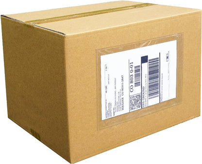 BEUYI 2.5 Mil Premium 7"x10" Clear Adhesive Shipping Label Pouches, Packing List Envelopes, Sturdy Plastic Shipping Documents Sleeves/Protector (100 Pack)