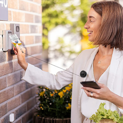 50 Pack Badge Reels Retractable with Swivel Alligator Clip Retractable Badge Holder Reels for Students, Teachers, Office Workers (Black)