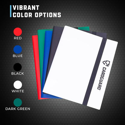 Trading Card Binder Pro-Folio – 9 Pocket Binder - Side-Loading Album, Durable & Acid-Free Storage for Pokémon, YuGiOh, MTG, TCG, Game & Sports Cards, Blue