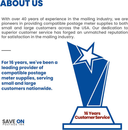 Save On Postage Ink Compatible ININK67HC Quadient Neopost Compatible Ink Cartridge - High Capacity for in Series 600/700/750 Mailing Machine Bases