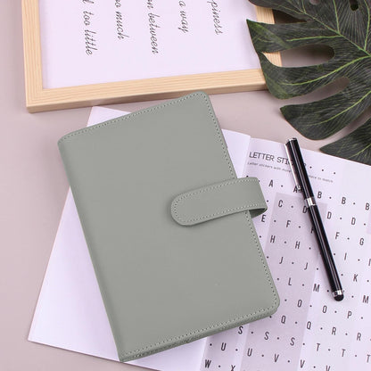 Money Saving Binder, Savings Challenges Book with for Cash Envelopes, 12pcs Zipper Envelopes A6 Budget Binder, Budget Planner for Managing Budgets and Saving Money -(Gray-7.4IN)