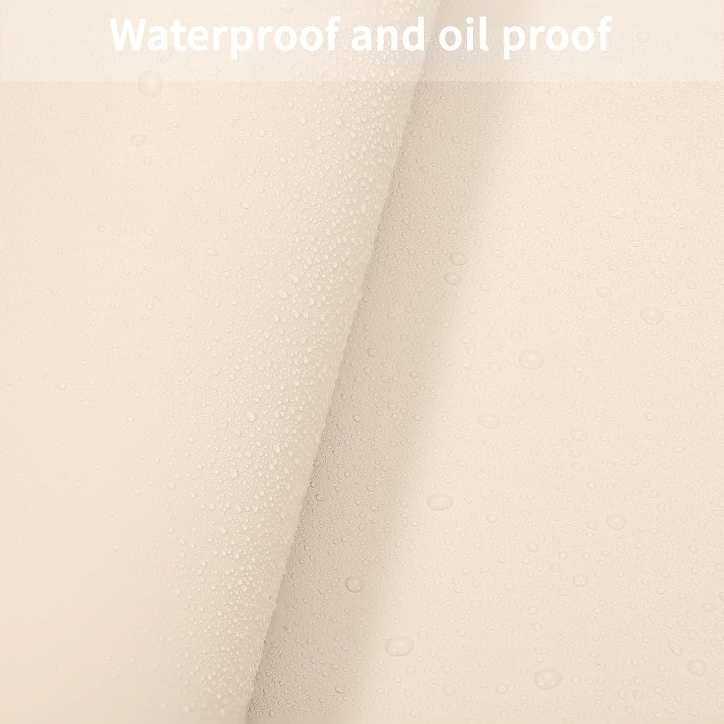 Leather Desk Mat,1.8mm Thick,12x42 Inch Desk Cover,Desk Protector Mat,Dresser Cover Top,Dresser Top Cover,Dresser Top Protector,Desk Covers On Top of Desks(Off White+Light Gray,12×42)