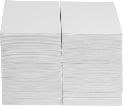 Amazon Basics Blank Index Cards, White, 4" x 6", 1000 Count (Pack of 2)