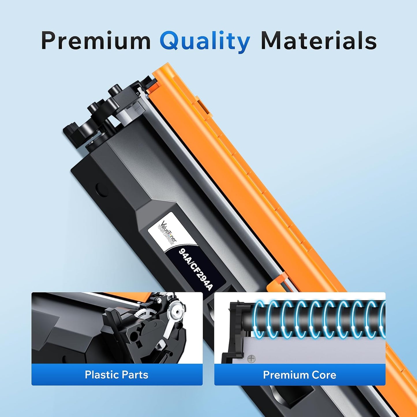 Valuetoner Compatible Toner Cartridge Replacement for HP 94A CF294A for Laserjet Pro MFP M118dw,M148dw, M148fdw, Laserjet M148, M118 Printer (Black, 4-Pack)