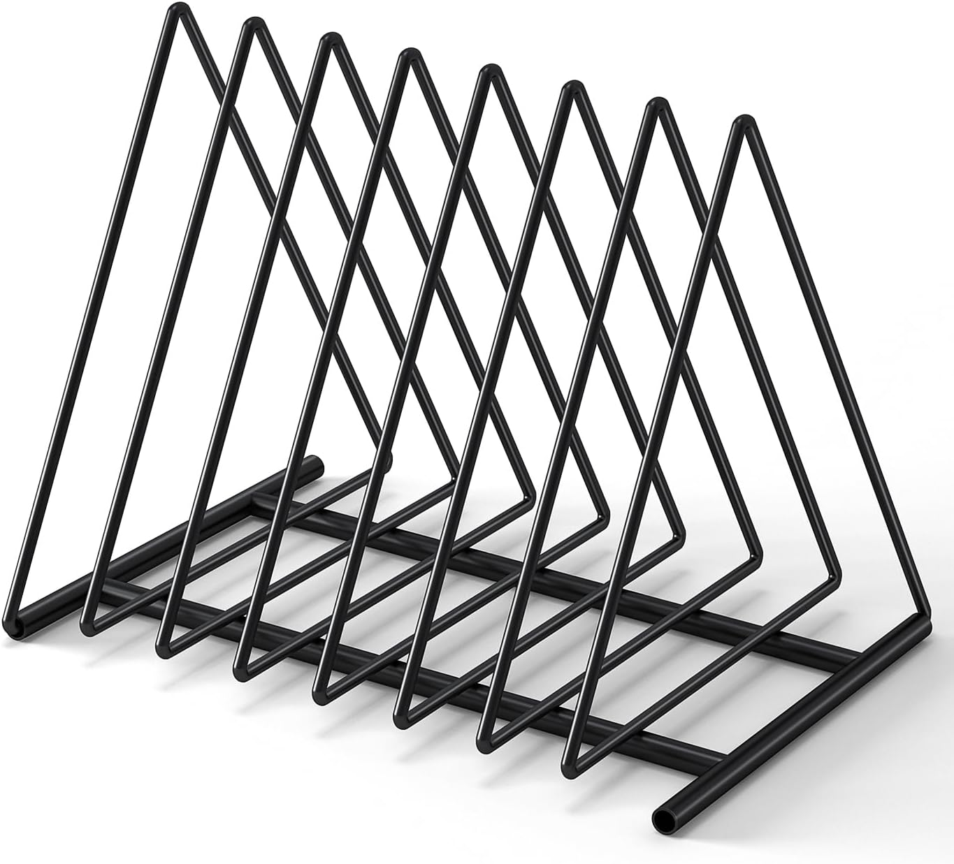 Triangle File Folder Racks,7 Sections File Holder,File Storage Sorter/Stand,Desktop File Organizer,Wire Organizer Rack,Magazine Folder Holder,Letter/Legal,Suitable to Hold Large/Small Items