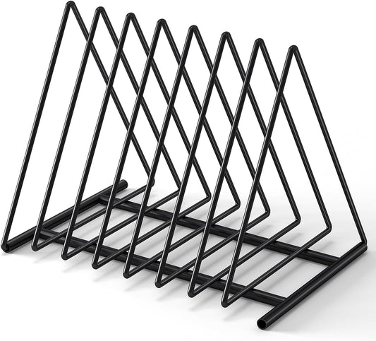 Triangle File Folder Racks,7 Sections File Holder,File Storage Sorter/Stand,Desktop File Organizer,Wire Organizer Rack,Magazine Folder Holder,Letter/Legal,Suitable to Hold Large/Small Items