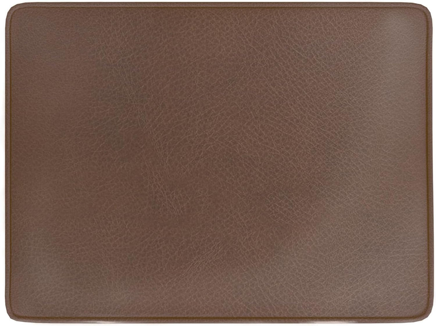 Home Decor | Dinah Collection Modern Storage Ottoman | Ottoman with Storage for Living Room & Bedroom(Brown Faux Leather)