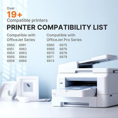 E-Z Ink Compatible 902 902XL Ink Cartridges for HP Printers Replacement for HP 902XL Ink Cartridges Combo Pack 4 Pack for Officejet Pro 6978 6968 6960 6970 Officejet 6951 6954 6956 6958 Printer
